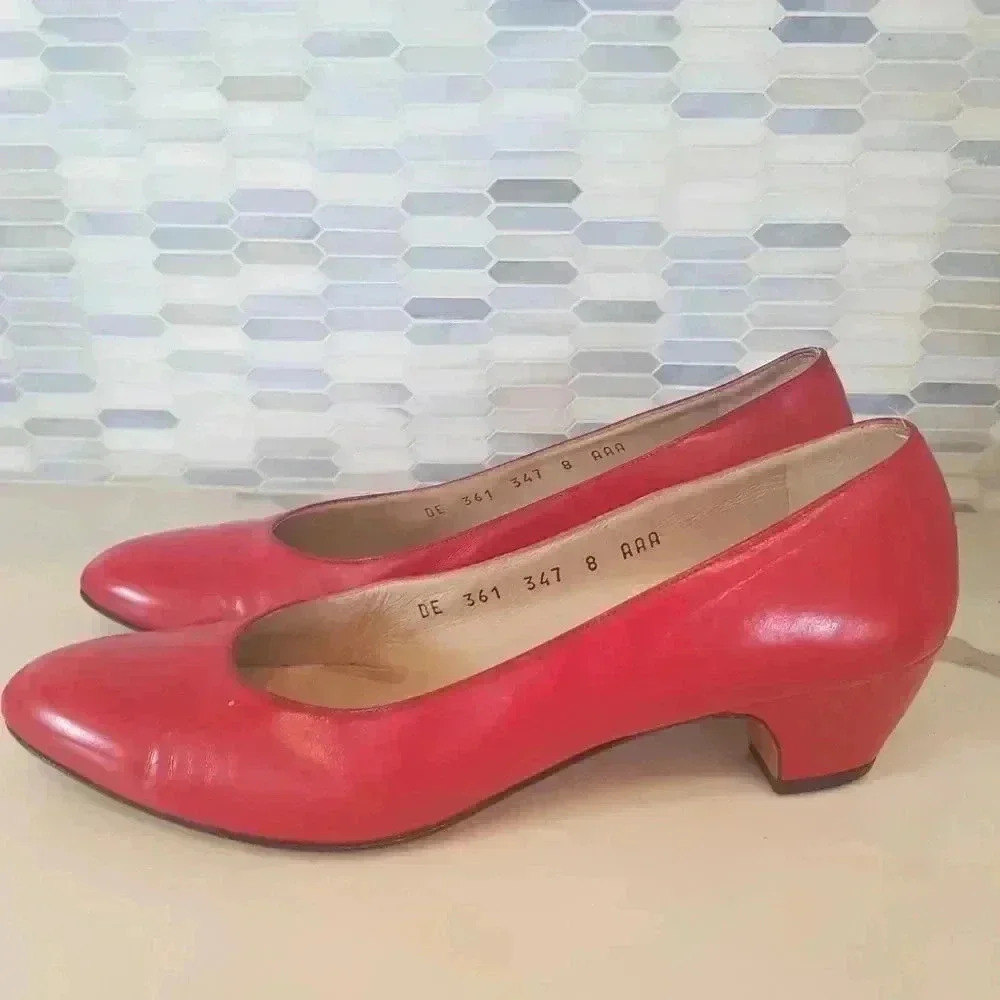 Salvatore Ferragamo red heels